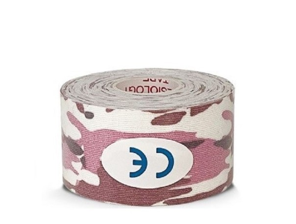 Ruban de kinésithérapie camouflé 3,8 cm x 5 m rose