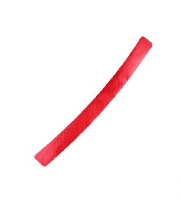 Ruban de protection pour pare-chocs arrière rouge
