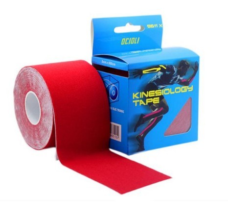 Ruban de taping de qualité rouge
