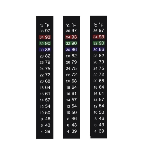 Ruban thermomètre pour bouteille 3 pcs 1
