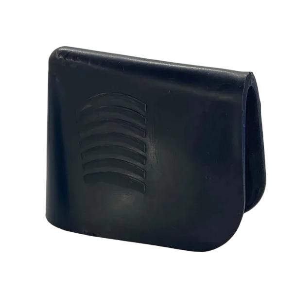 Rubberen gladde schraper voor voegmiddelen 7,8 x 10,1 cm Handgereedschap voor tegels Voegen schoonmaken Tegelbenodigdheden Praktische hulp zwart