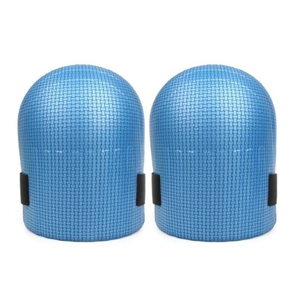 Rubberen kniebeschermers blauw