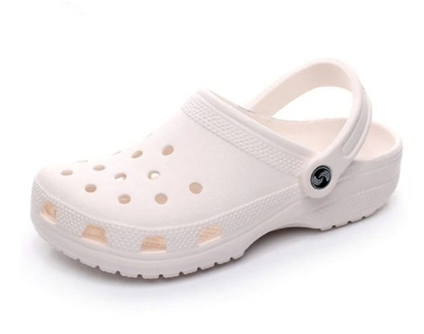 Rubberen pantoffels A1651 wit 39