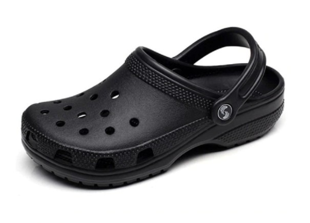 Rubberen pantoffels A1651 zwart 43
