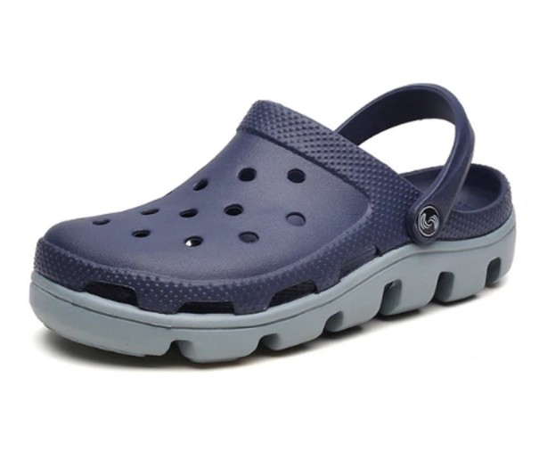 Rubberen sandalen voor heren kaki 39