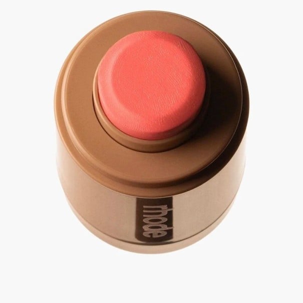 Rubor cremoso para rostro y labios Hidratante de larga duración suave multifuncional con efecto de maquillaje iluminador natural naranja