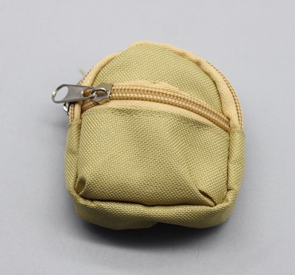 Rucksack für Puppen khaki