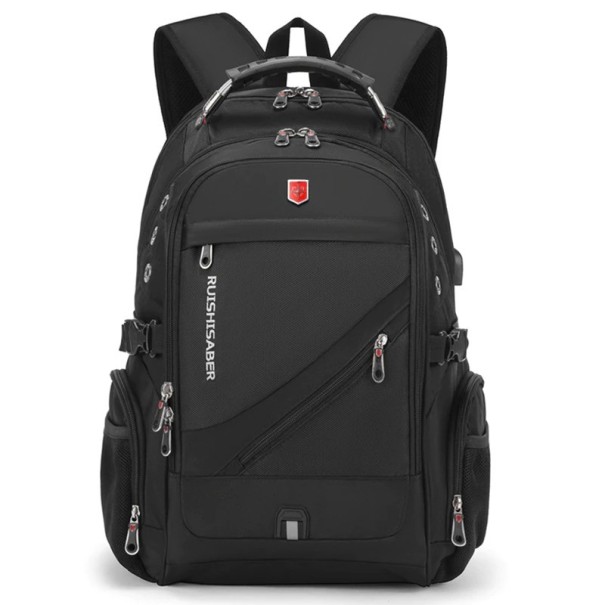 Rucsac de călătorie pentru bărbați negru
