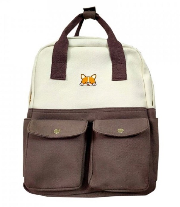 Rucsac de damă E915 maro inchis