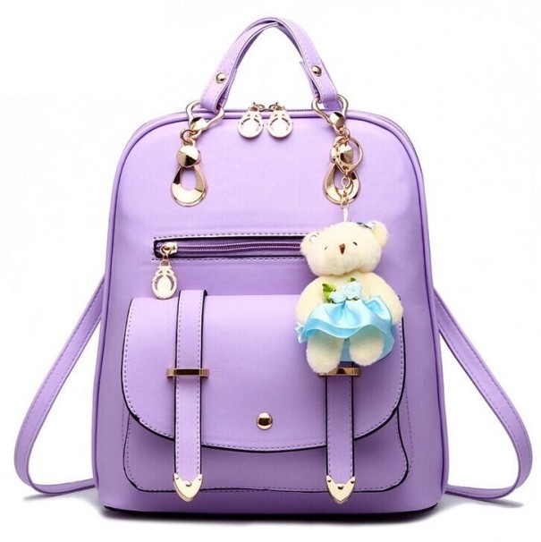 Rucsac de damă E919 violet deschis