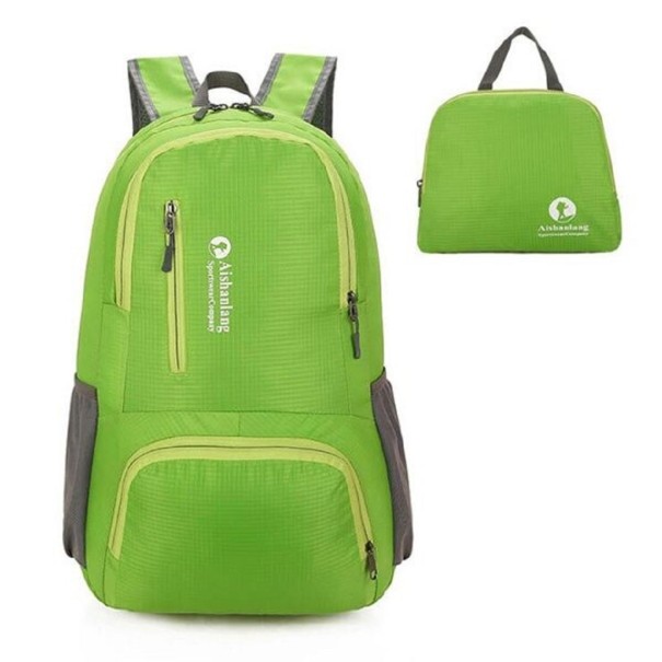 Rucsac pliant turistic verde