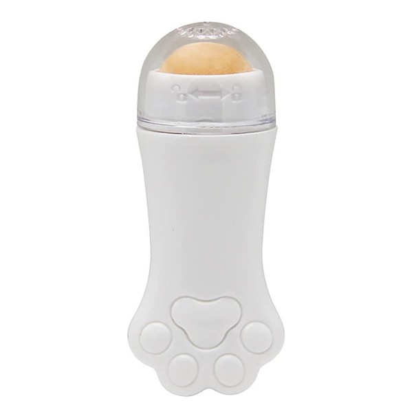 Rullo opacizzante per pelle grassa bianco