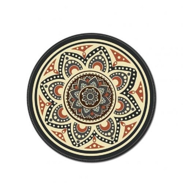 Rund musemåtte mandala 6