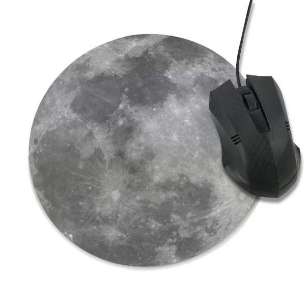 Rund musemåtte - Moon J3316 22 cm x 22 cm