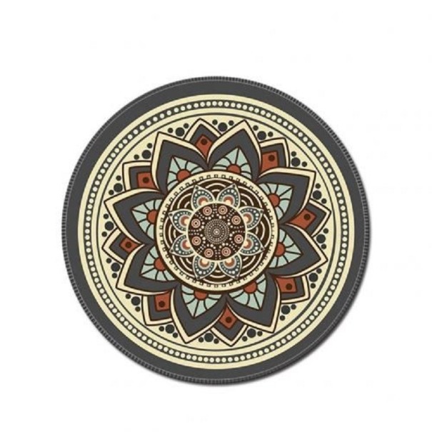 Rund musmatta mandala 4