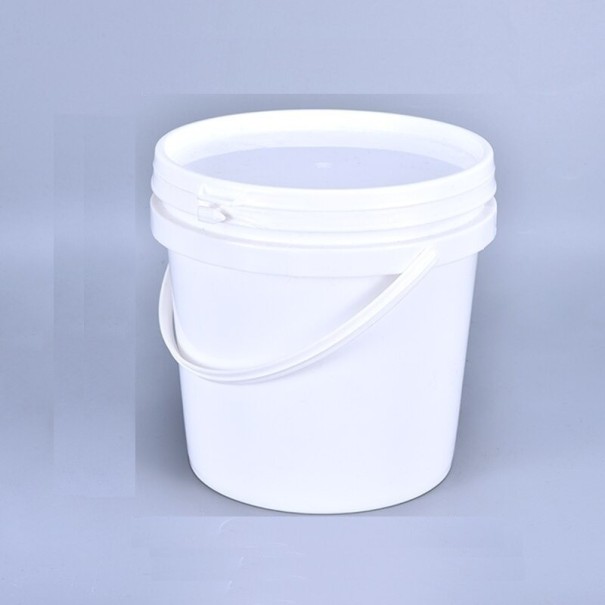 Rund spand 2 l hvid