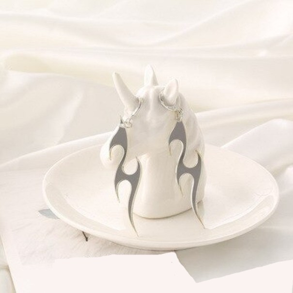 Runde Damenohrringe mit Anhänger G463 8 Runde Damenohrringe mit Anhänger G463 8