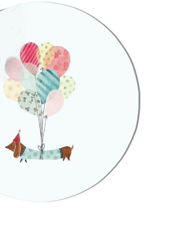Rundes Mauspad K2532 22 cm x 22 cm 5