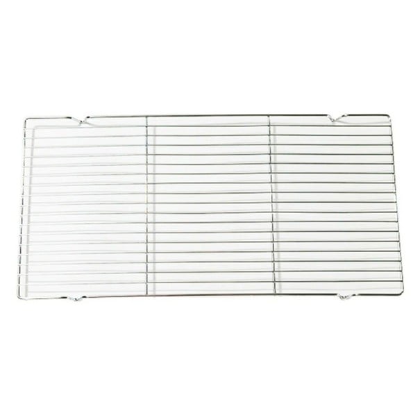 Ruostumattomasta teräksestä valmistettu grilliritilä 41 x 20,5 x 1,5 cm Ruostumattomasta teräksestä valmistettu grilliritilä Kestävä grilli lihalle 1