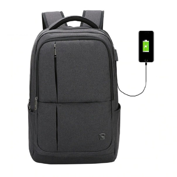 Ryggsäck för män med USB E959