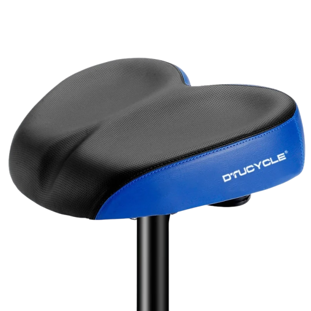 Șa de bicicletă extinsă 21 x 26 x 5,5 cm Șa confortabilă cu amortizor pentru biciclete de șosea și de munte Șa ergonomică pentru bicicletă albastru