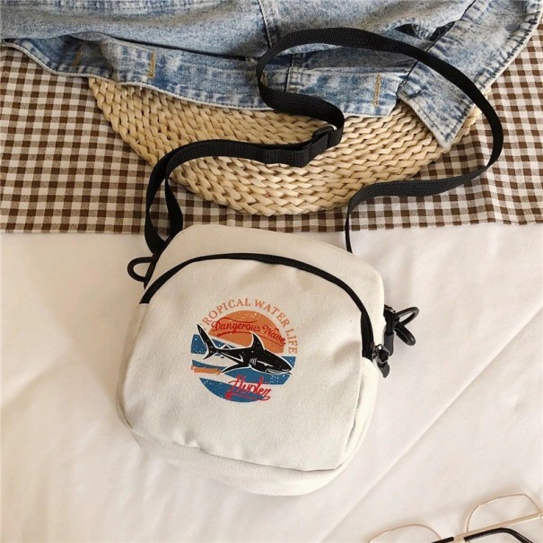 Sac à bandoulière pour femmes M1301 blanc