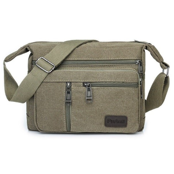 Sac à bandoulière pour homme T330 vert armée
