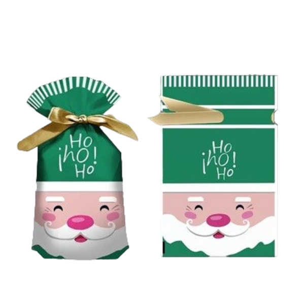 Sac à cadeaux de Noël 23 x 15 cm 5 pcs 6