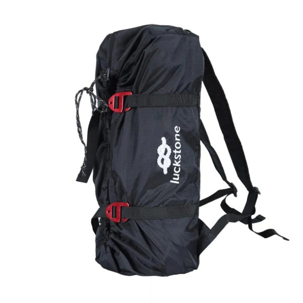 Sac à corde d'escalade Sac à dos d'escalade étanche 48 x 24 cm noir