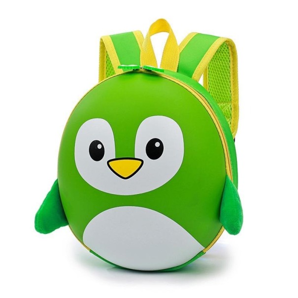 Sac à dos d'enfant pingouin vert