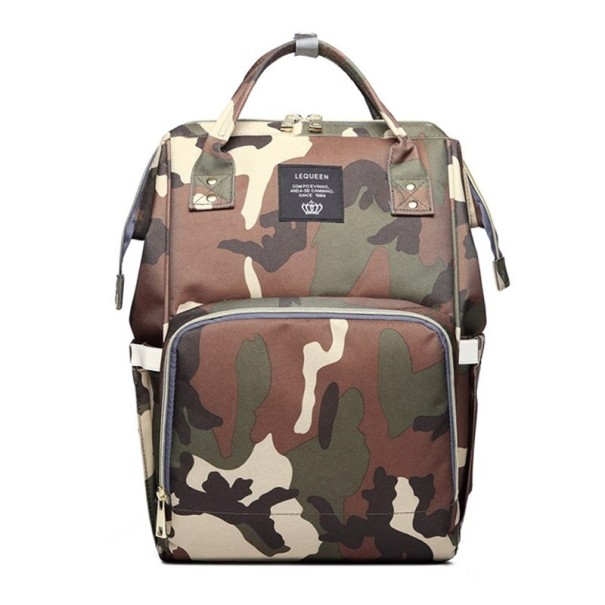 Sac à dos de maternité avec imprimé 5