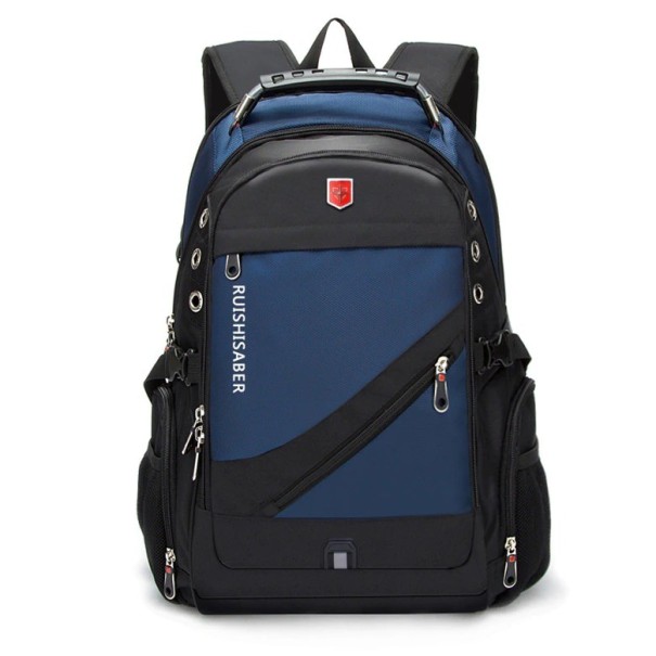 Sac à dos de voyage pour homme bleu foncé