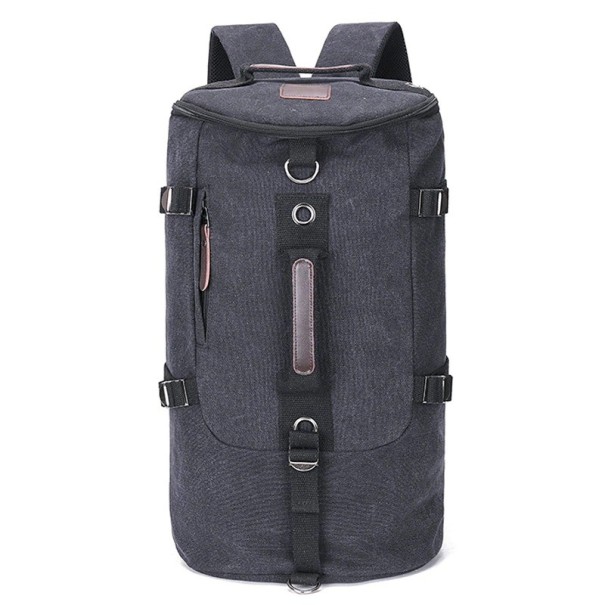 Sac à dos de voyage pour homme E1096 gris foncé