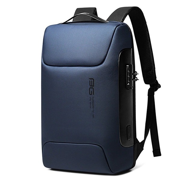 Sac à dos de voyage pour homme E961 bleu foncé