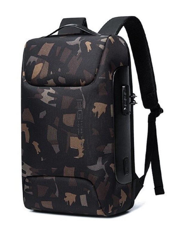 Sac à dos de voyage pour homme E961 camouflage