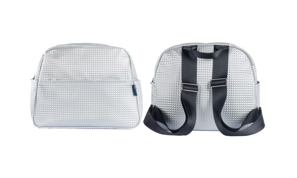 Sac à dos élégant pour femmes argenté