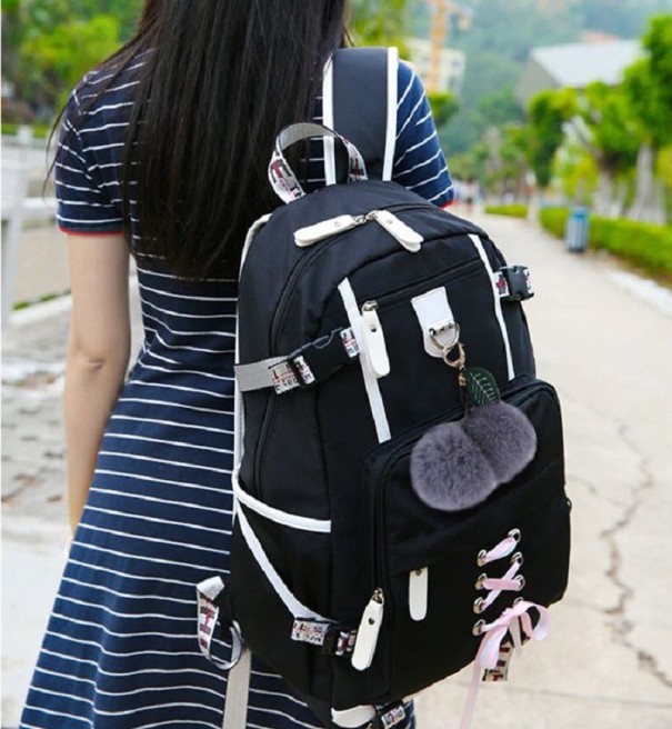 Sac à dos pour enfants E1193 noir
