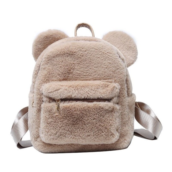Sac à dos pour femmes avec oreilles E849 beige