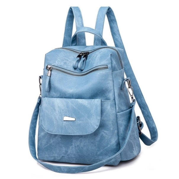 Sac à dos pour femmes E664 bleu
