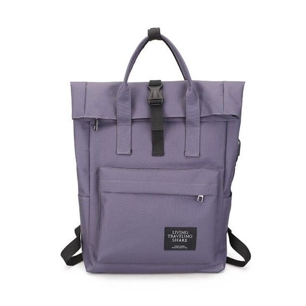 Sac à dos pour femmes E667 gris foncé