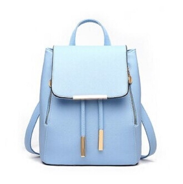 Sac à dos pour femmes E749 bleu clair