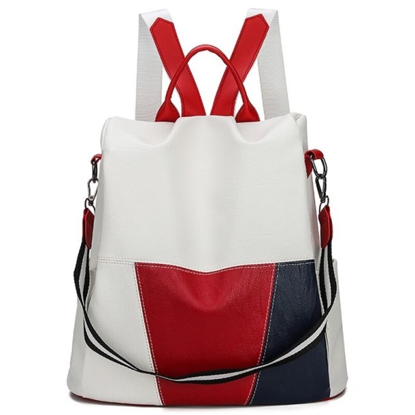 Sac à dos pour femmes E835 blanc