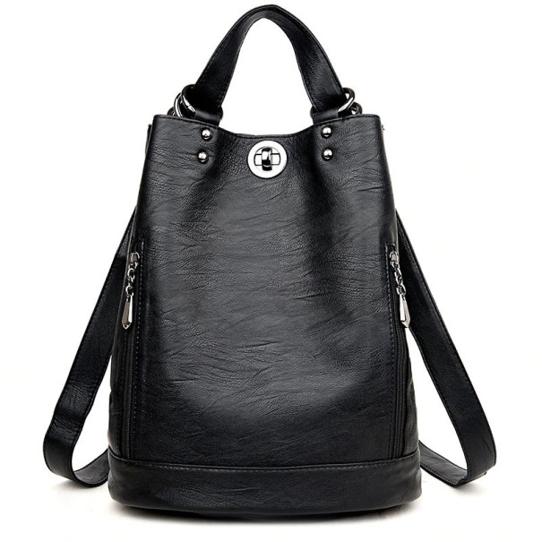 Sac à dos pour femmes E859 noir