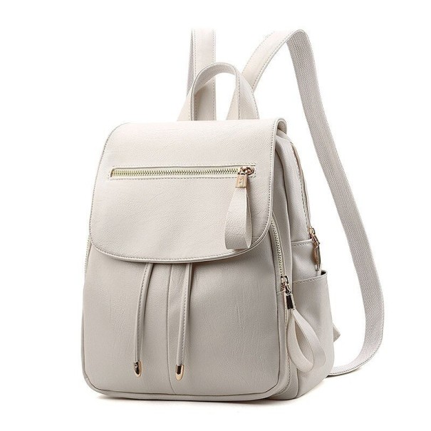 Sac à dos pour femmes E899 blanc