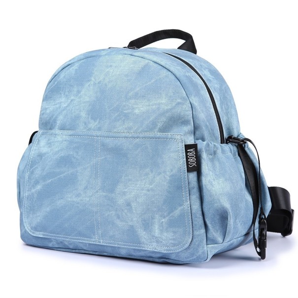 Sac à langer bleu 1