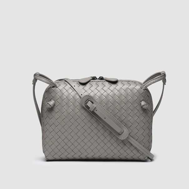 Sac à main en cuir pour femmes M1218 gris