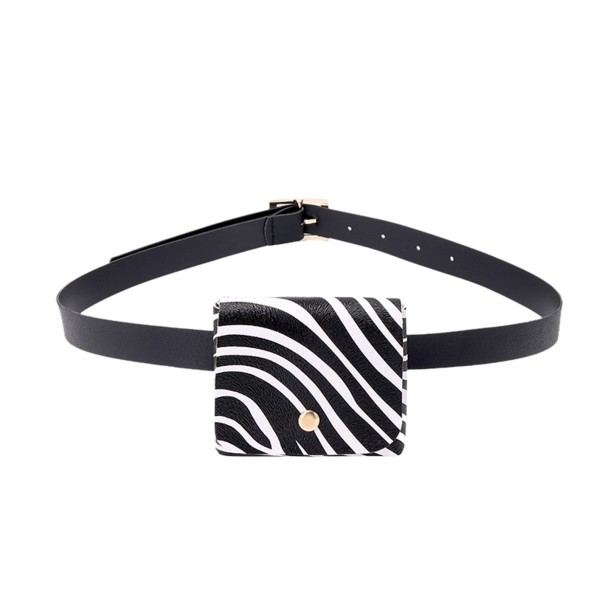 Sac banane en cuir pour femmes J164 4