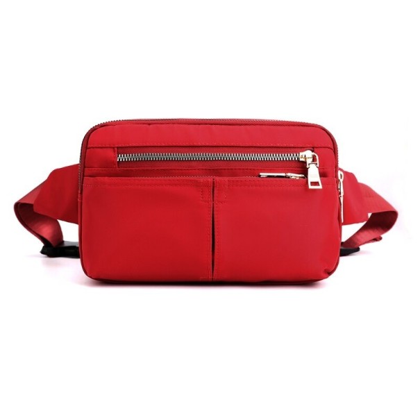 Sac banane femme T839 rouge