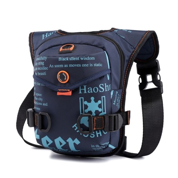 Sac banane pour homme T760 bleu foncé