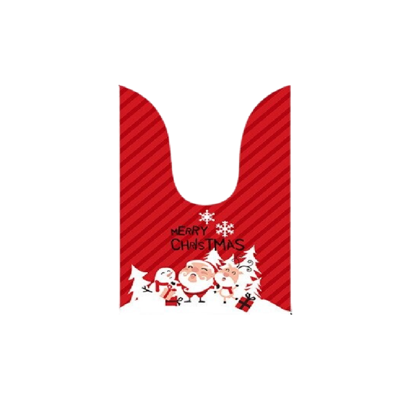 Sac cadeau de Noël 23 x 13,5 cm 10 pcs 5